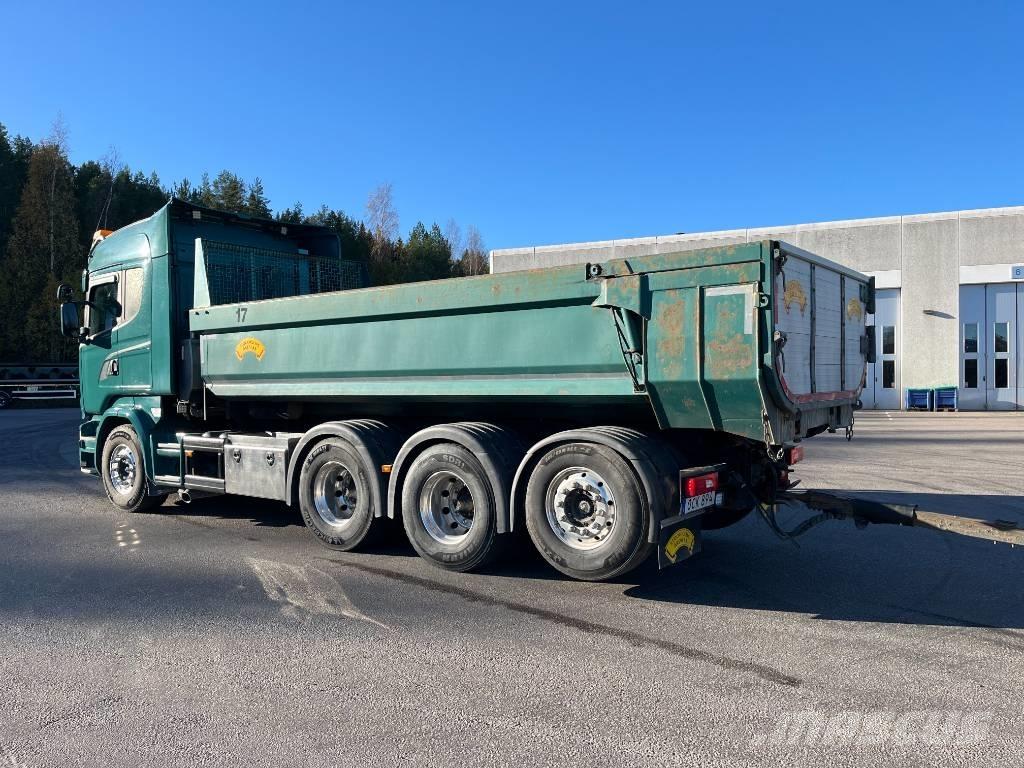 Scania R580 8x4 Camion ribaltabili