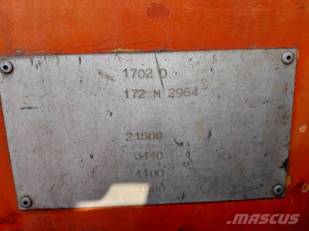 Atlas 1702 D Escavatori gommati