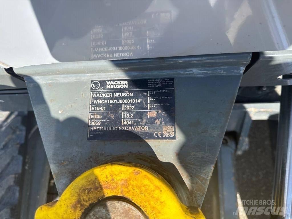 Wacker Neuson ET35 Escavatori cingolati
