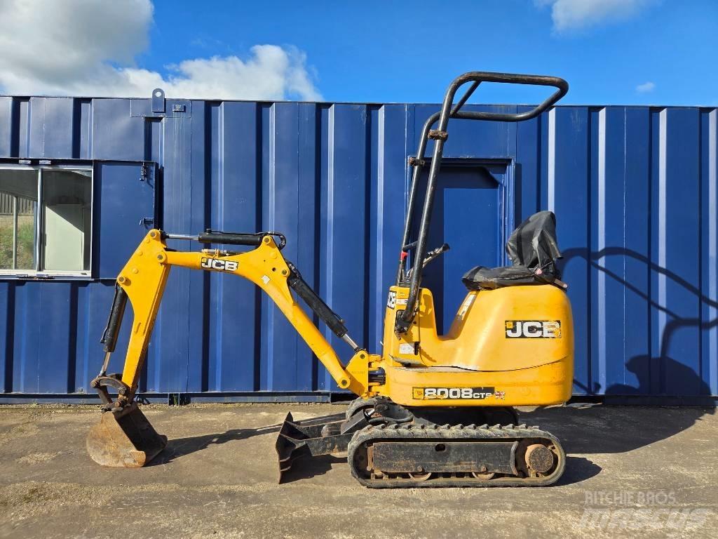 JCB 8008 CTS 3 Bkts Miniescavatori