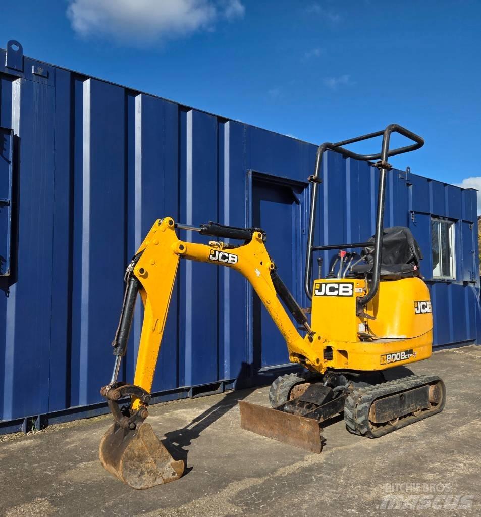 JCB 8008 CTS 3 Bkts Miniescavatori
