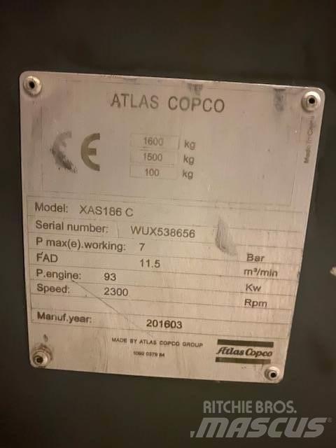 Atlas Copco XAS 186 Compressori