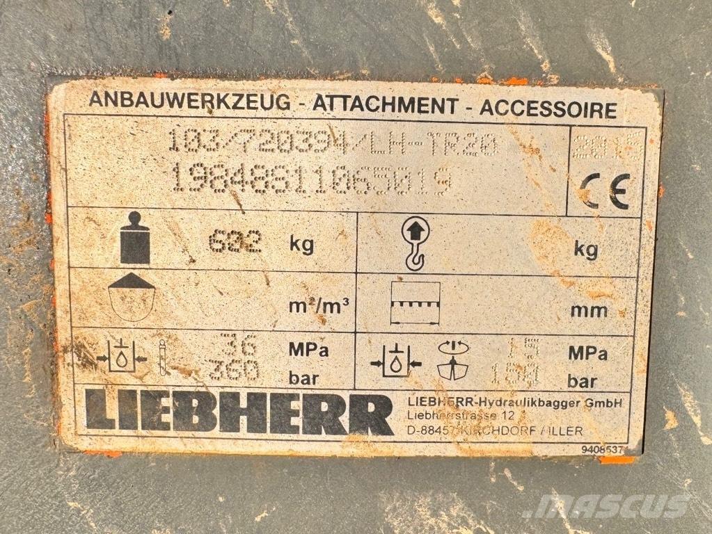 Liebherr LH-TR 20 Accoppiatori rapidi