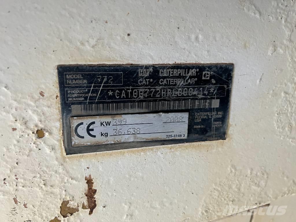 CAT 772 Dumper a telaio rigido