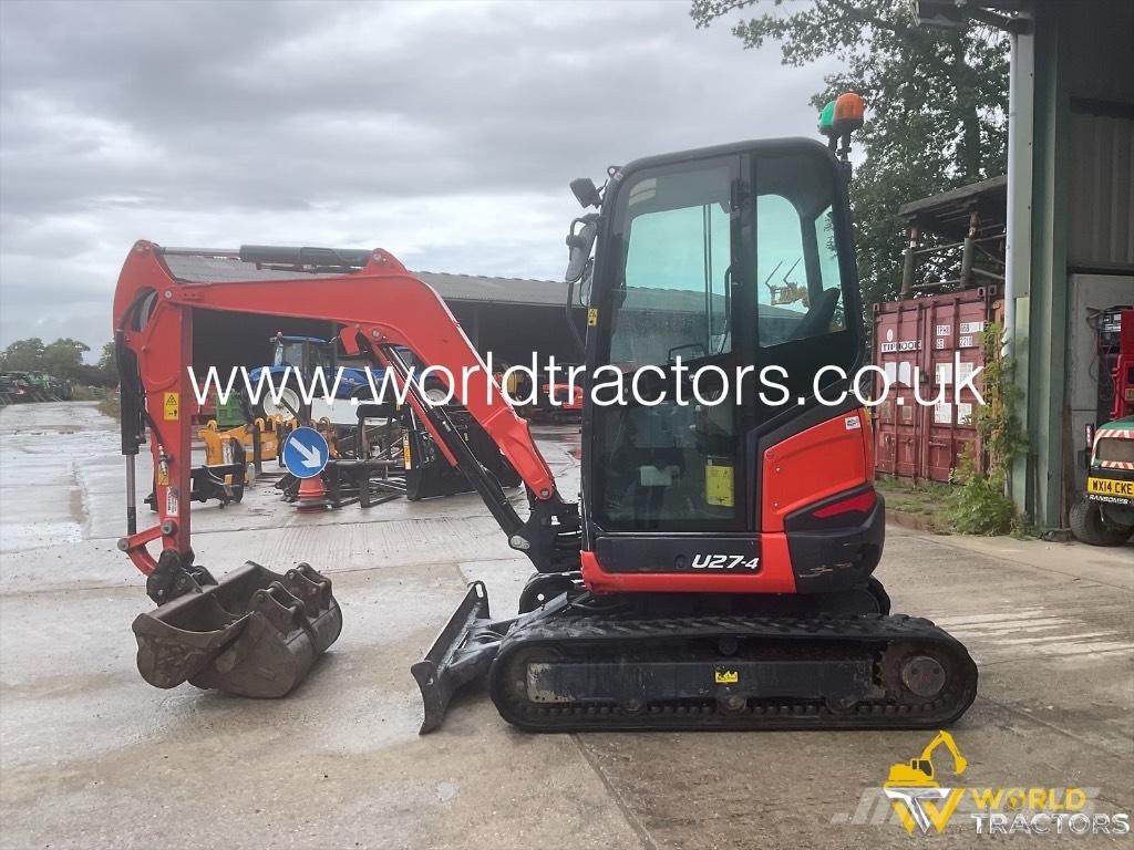 Kubota U 27-4 Miniescavatori