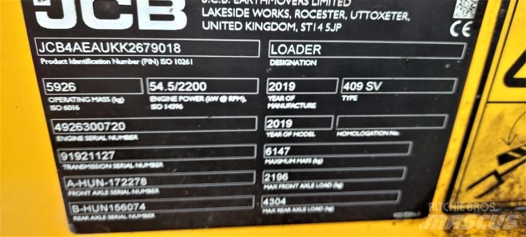 JCB 409 Pale gommate