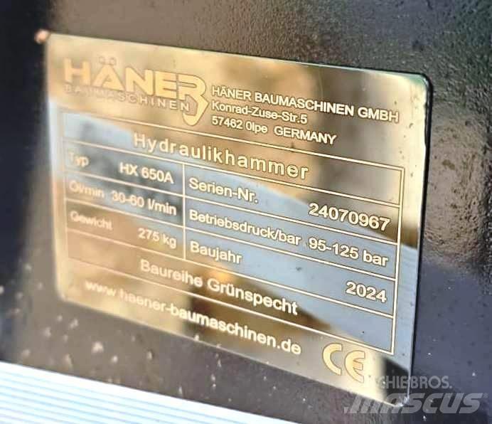 Häner HX650A Martelli - frantumatori