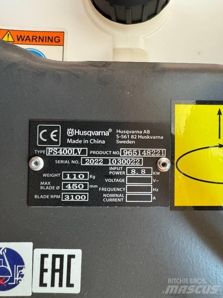 Husqvarna FS 400 Macchinari Tagliasfalto