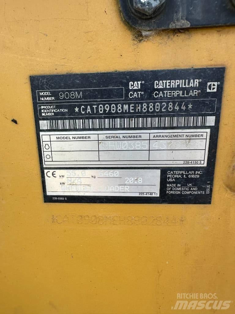 CAT 908M Pale gommate