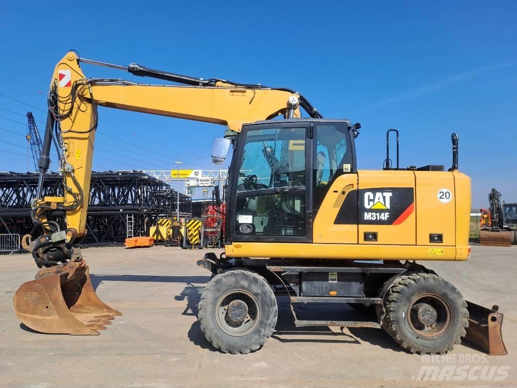 CAT M314F Escavatori gommati