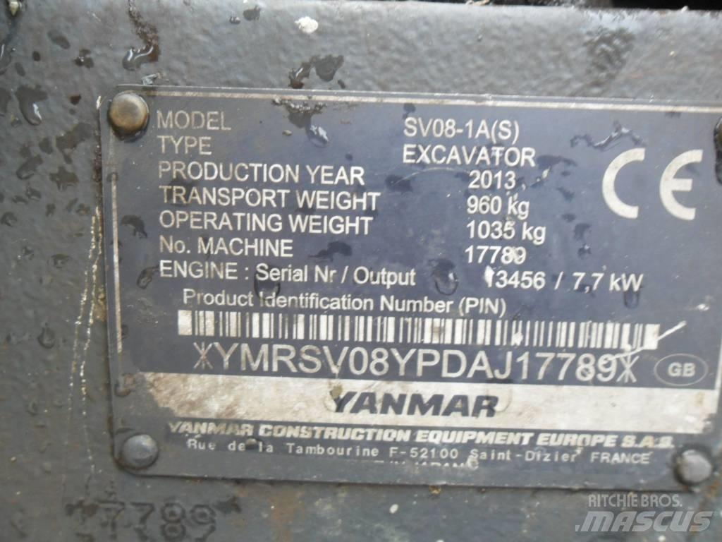 Yanmar SV 08 Miniescavatori