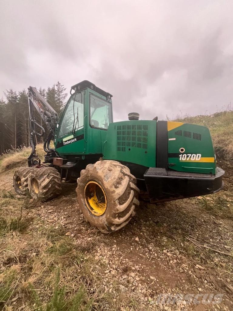 Timberjack 1070D Abbattitrici, Disboscatrici