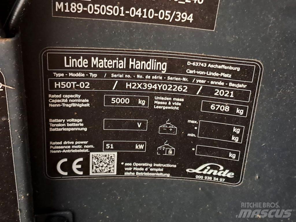 Linde H50T-02 Carrelli elevatori GPL