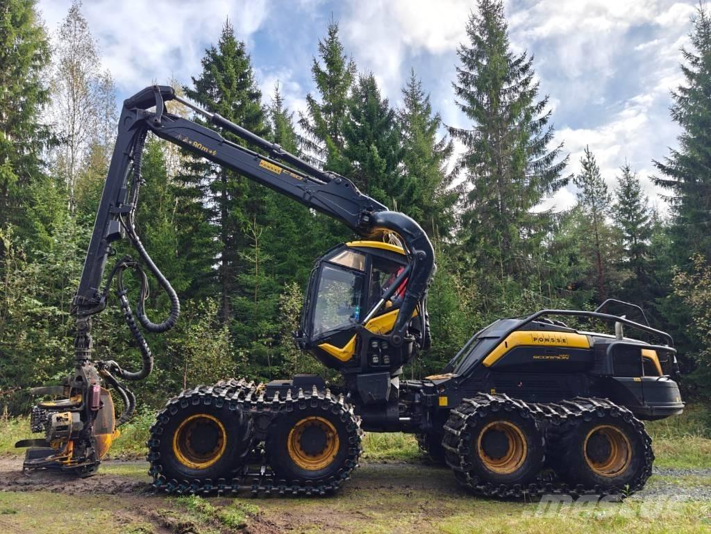 Ponsse Scorpion King Abbattitrici, Disboscatrici
