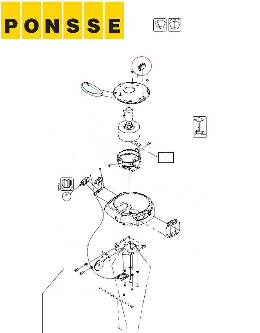 Ponsse 0066217 Componenti elettroniche