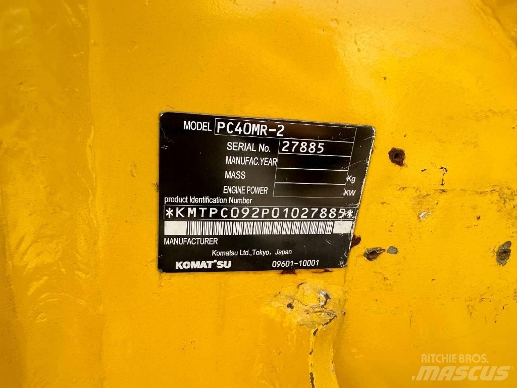 Komatsu PC 40 Miniescavatori