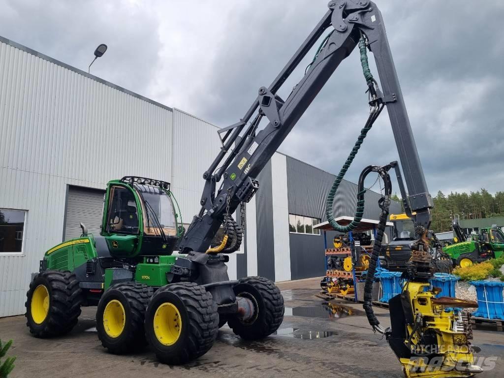 John Deere 1170 G Abbattitrici, Disboscatrici
