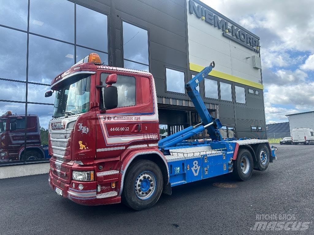 Scania R580 6x2*4 Camion con gancio di sollevamento