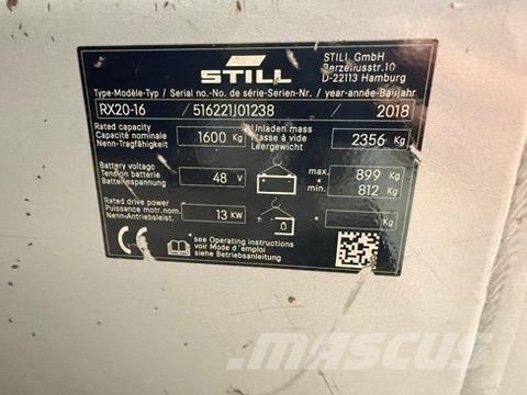 Still RX20-16 Carrelli elevatori elettrici