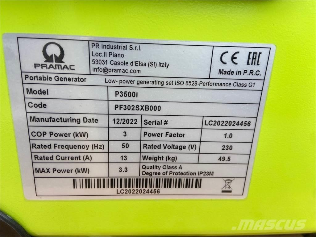 Pramac P3500i Altri generatori