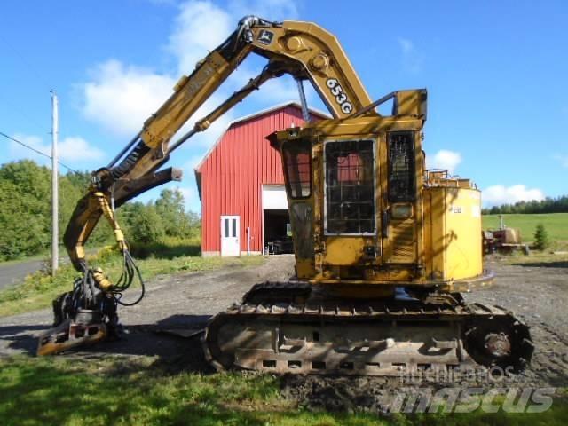 John Deere 653G Abbattitrici, Disboscatrici