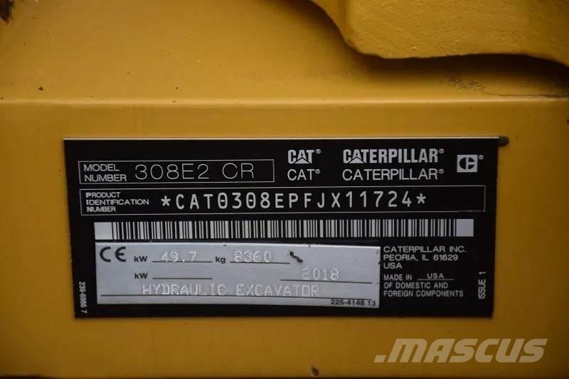 CAT 308 E2CR Escavatori medi 7t - 12t