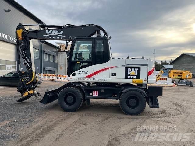 CAT 315D Escavatori gommati