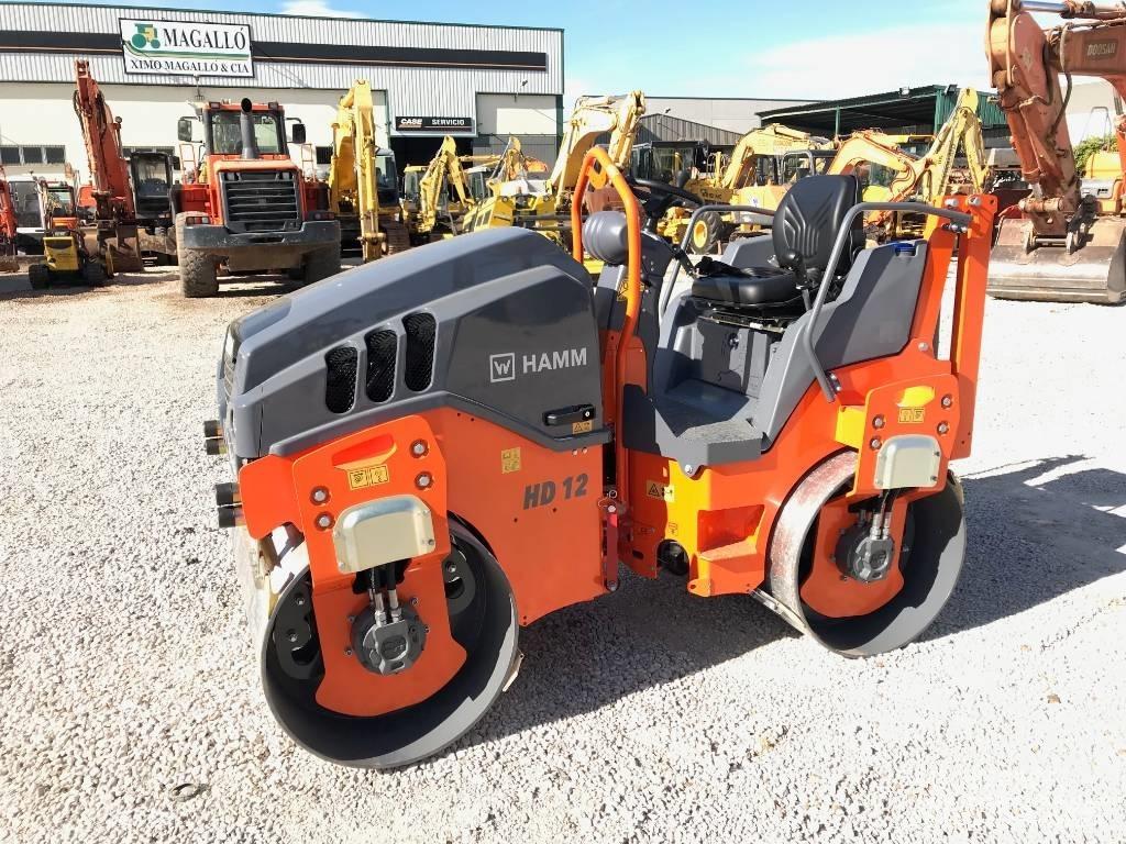 Hamm HD 12 VV Rulli a doppio tamburo