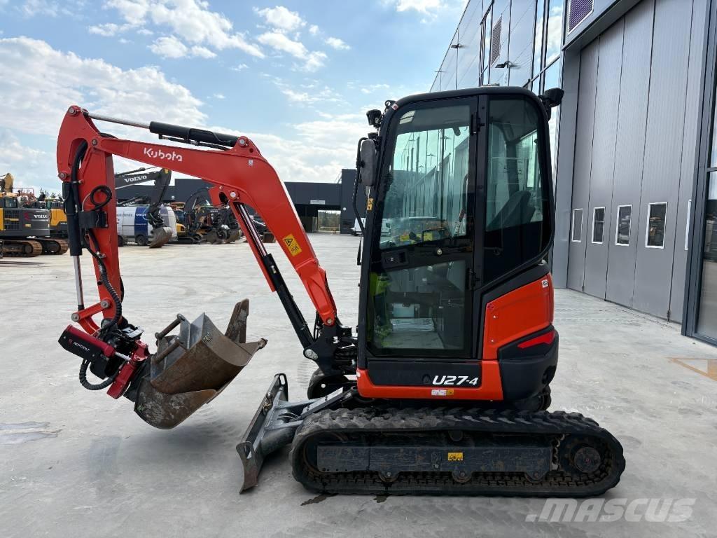 Kubota U 27-4 Miniescavatori