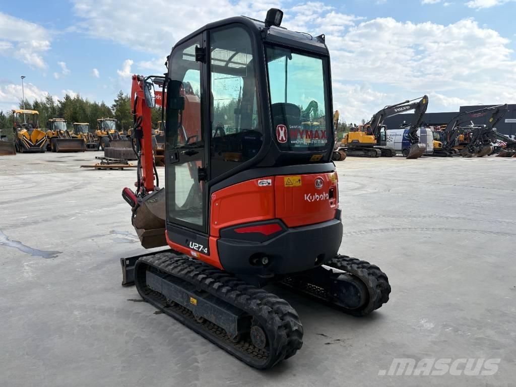 Kubota U 27-4 Miniescavatori