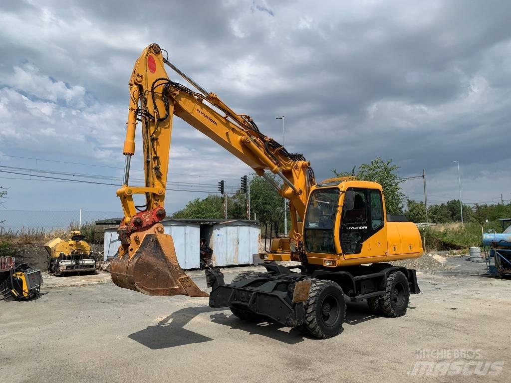 Hyundai ROBEX 170W-3 Escavatori gommati