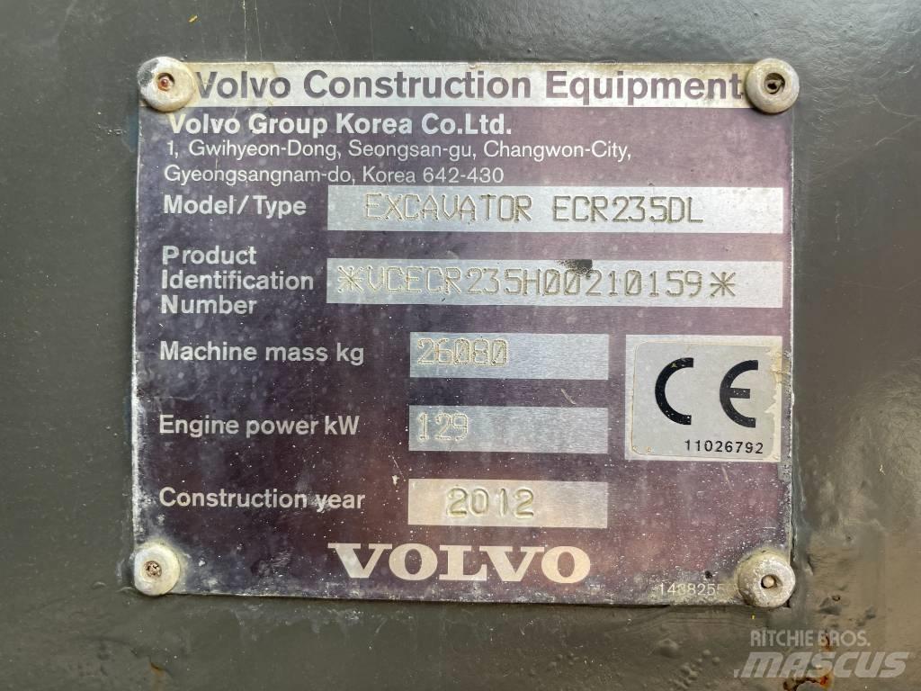 Volvo ECR 235 DL Escavatori cingolati