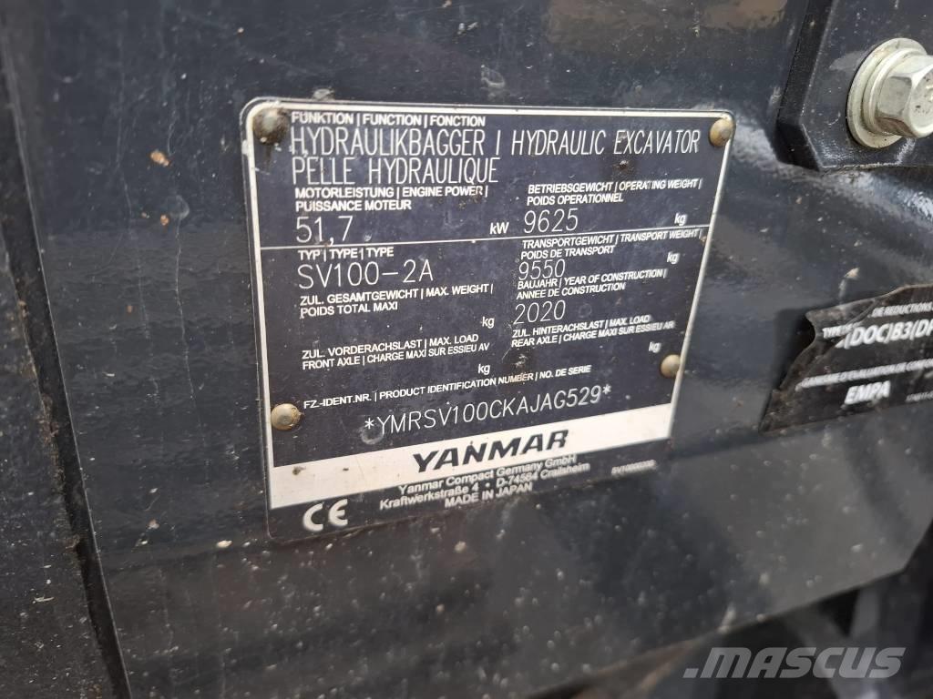 Yanmar SV 100-2A Escavatori medi 7t - 12t