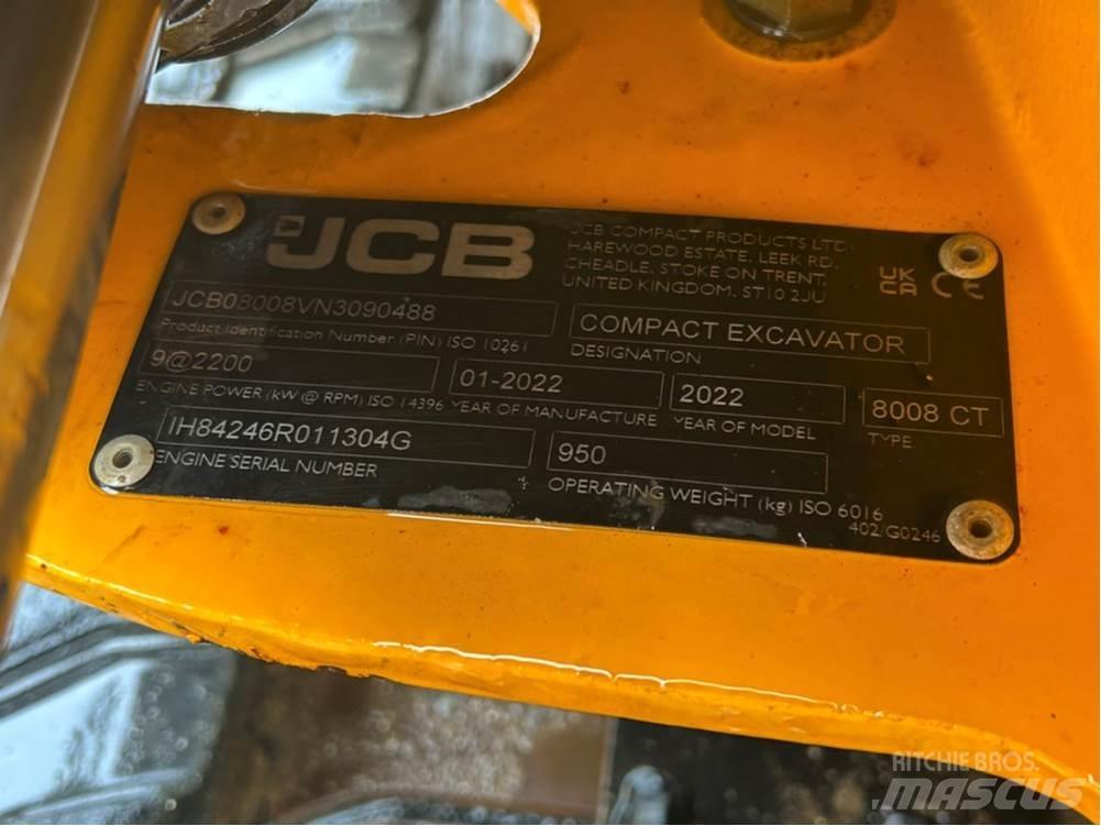 JCB MICRO 8008 Miniescavatori