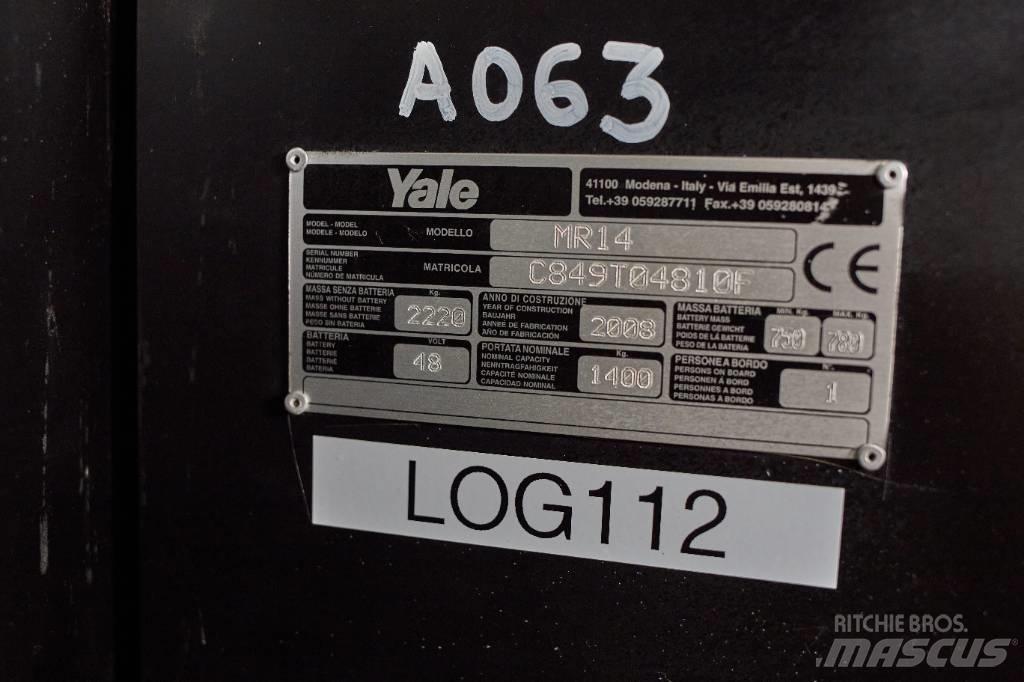 Yale MR14 Carrelli elevatori elettrici