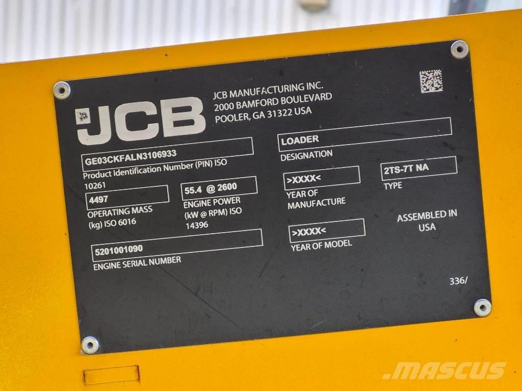 JCB 2 TS 7T Mini Pale Gommate