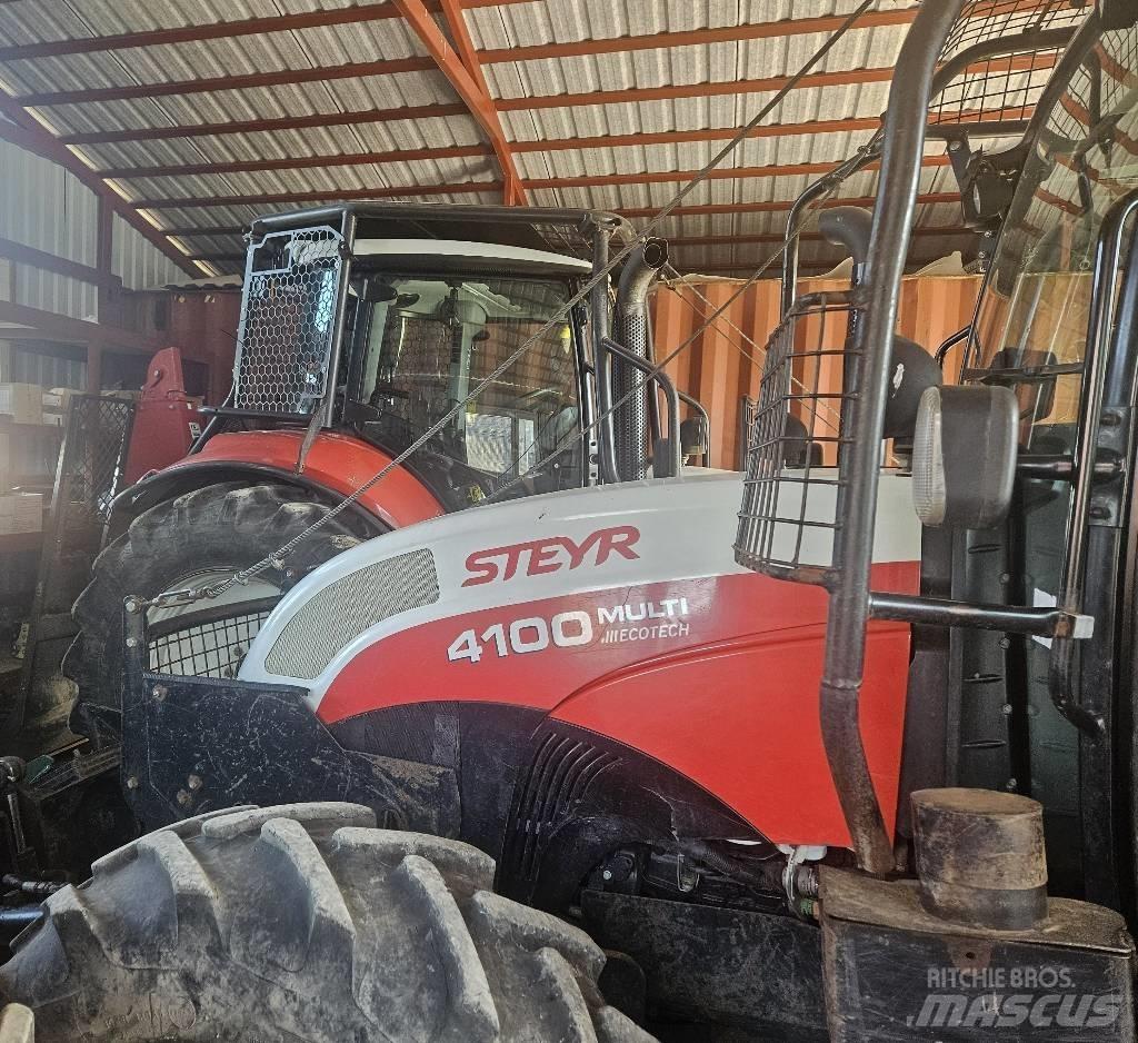 Steyr 4100 Altri mezzi forestali