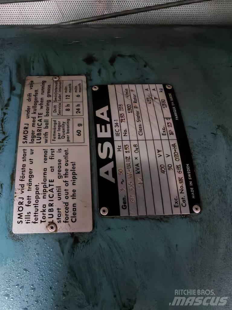Asea 320kVA 295kW Generatori diesel