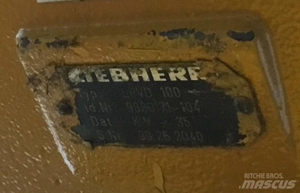 Liebherr LPVD 100 Componenti idrauliche