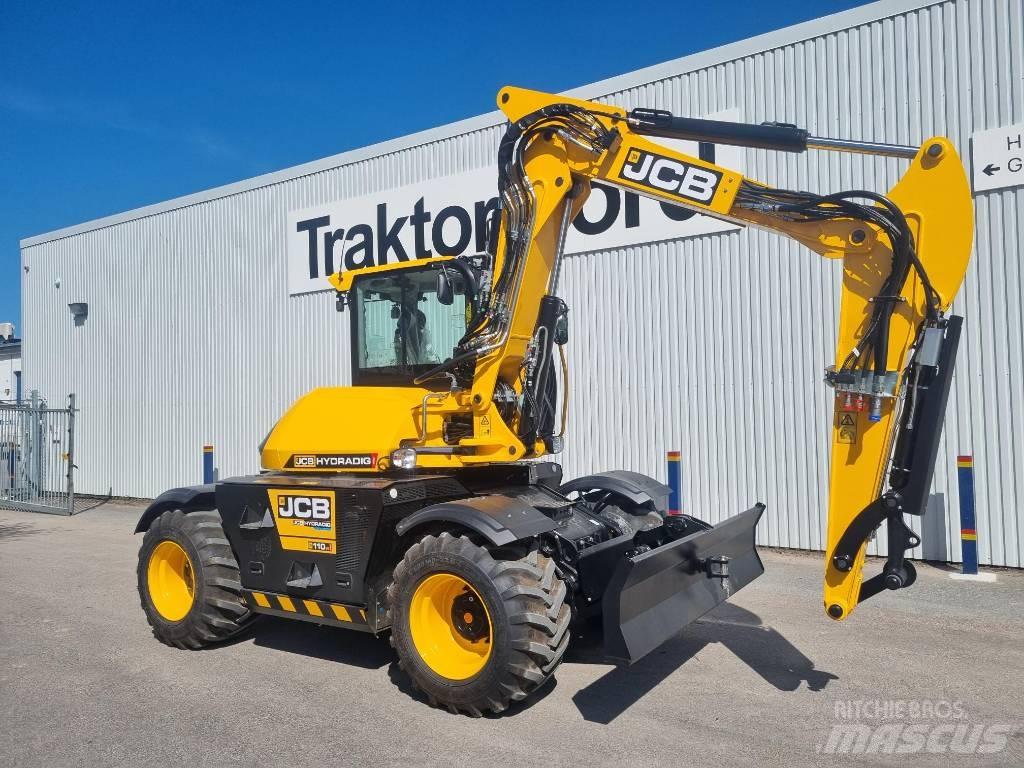 JCB Hydradig 110W Escavatori gommati