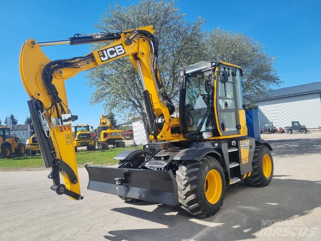 JCB Hydradig 110W Escavatori gommati