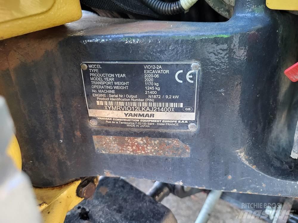 Yanmar Vio 12 Miniescavatori