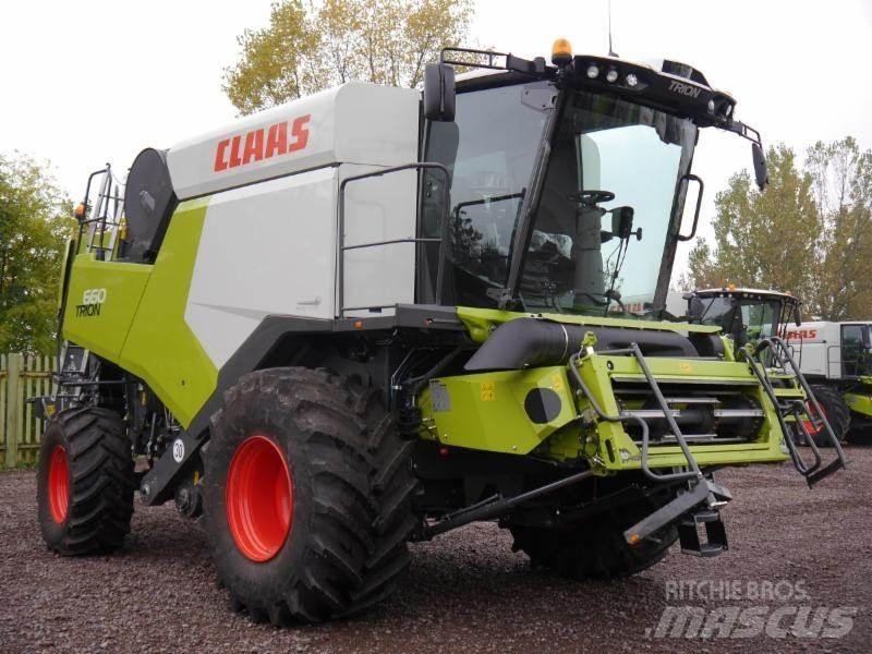 CLAAS TRION 660 Mietitrebbiatrici