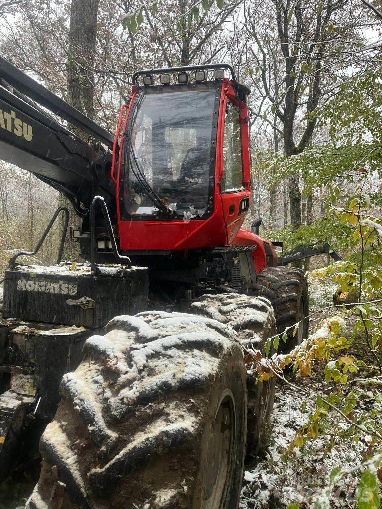 Komatsu 951 Abbattitrici, Disboscatrici
