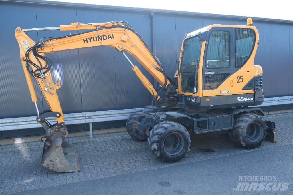  Robex 55W-9A Escavatori gommati
