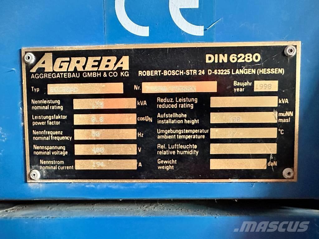Cummins Agreba Generatori diesel