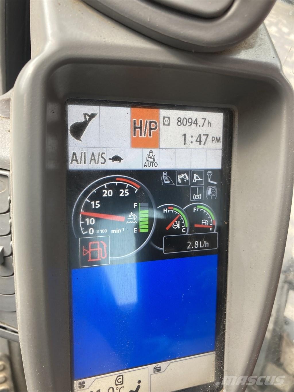 Hitachi ZX 145 W-6 Escavatori gommati