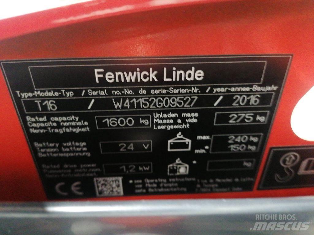Linde T16 Transpallet manuale