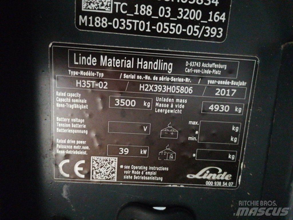 Linde H35T-02 Carrelli elevatori GPL