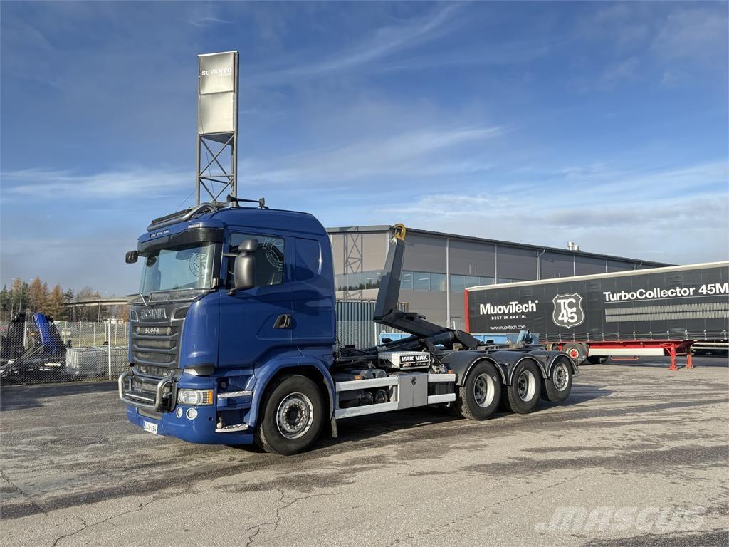 Scania R 730 8X4 Camion con gancio di sollevamento